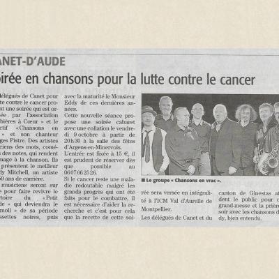 Canet Midi-Libre 10 09 2015