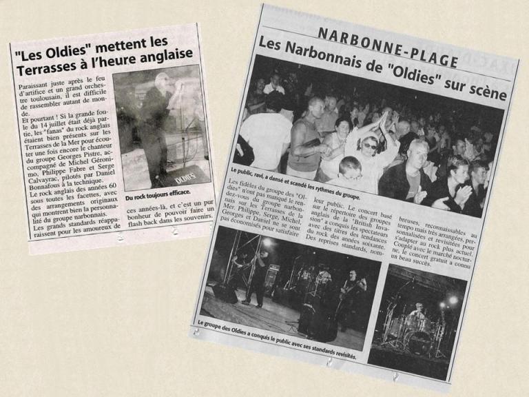   L'Indépendant Narbonne-Plage 16/08/2008 et 15/07/2009